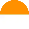 White & Orange